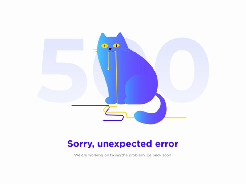 500 Error
